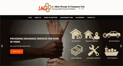 Desktop Screenshot of jakingeorge.com